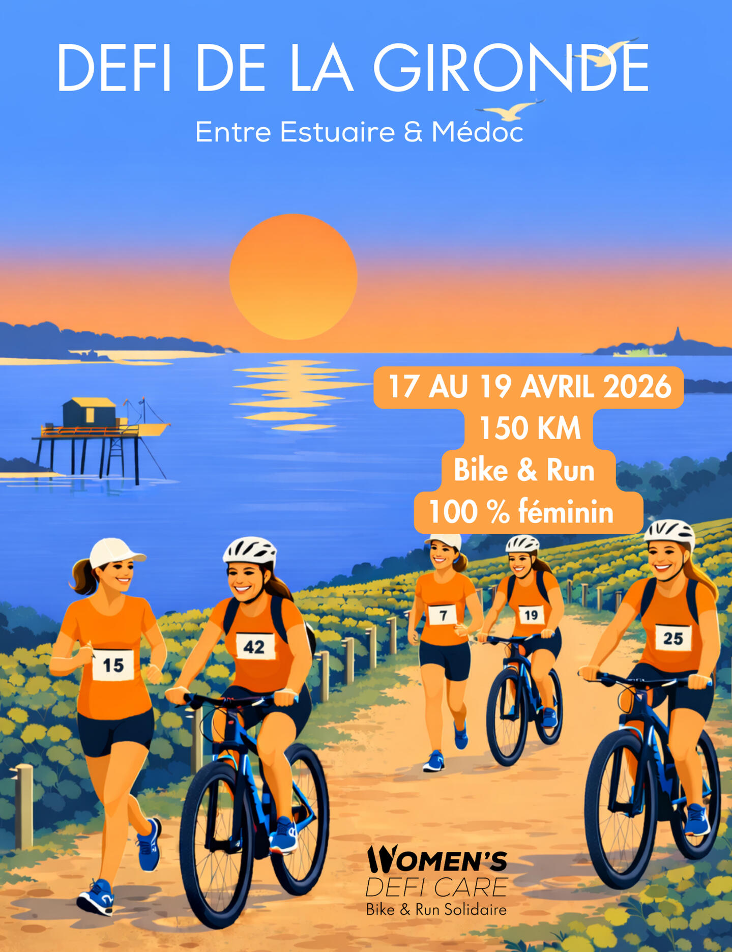 L'équipe du Women's défi care